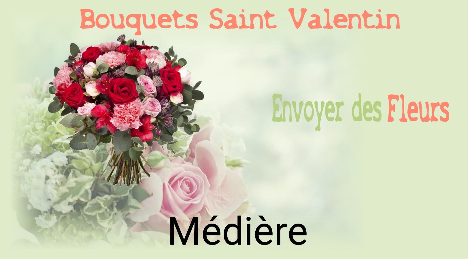 Roses de Saint-Valentin livrées à Médière